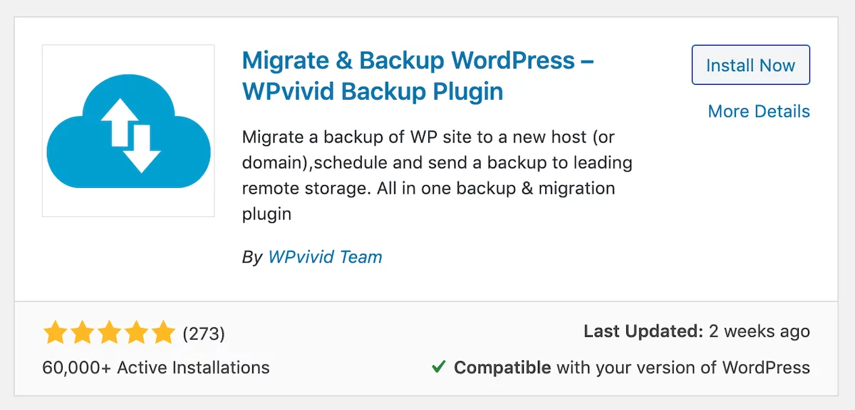 How to Backup a WordPress Site