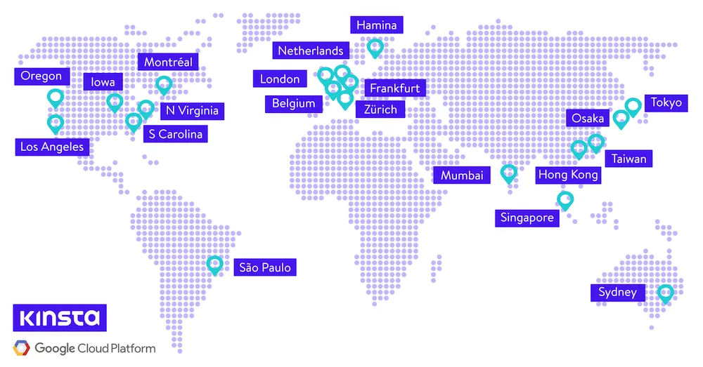 WP hosting providers detailed comparison 2021 - Kinsta CDN