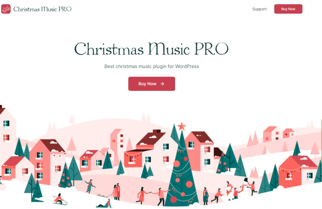 Christmas Music Pro - WordPress Christmas Plugin
