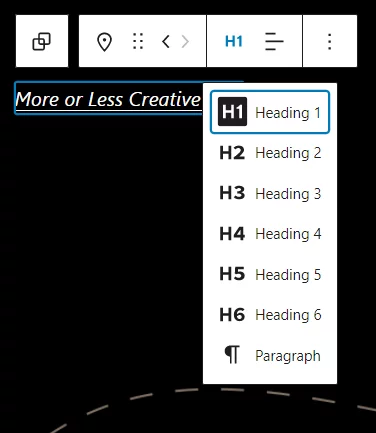 WordPress 5.9 new features - Headings List for Advanced Text Design