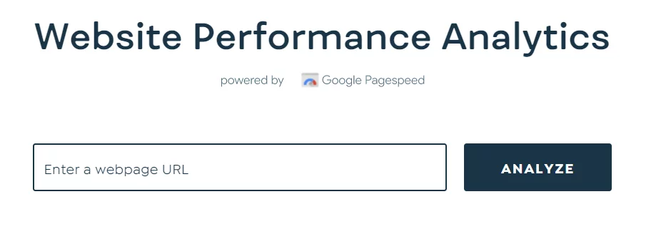 Page Speed Check