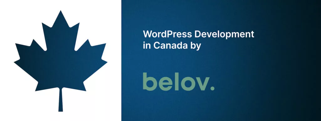 wordpress development in canada by Belov Digital